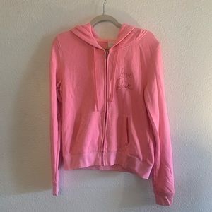 Victoria Secret PINK Zip Up in Light Pink - Size Medium
